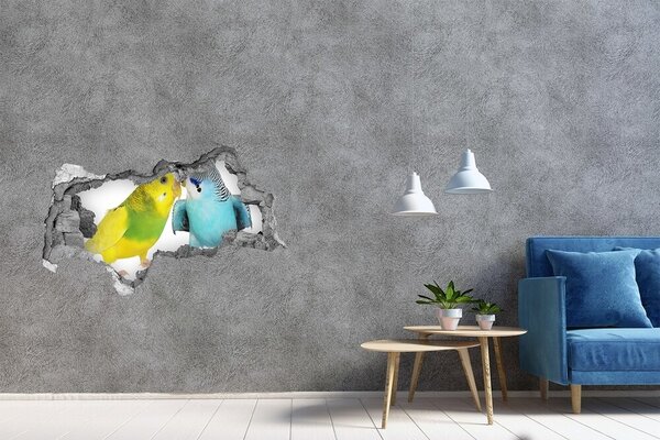 Lyuk 3d fali matrica Budgies