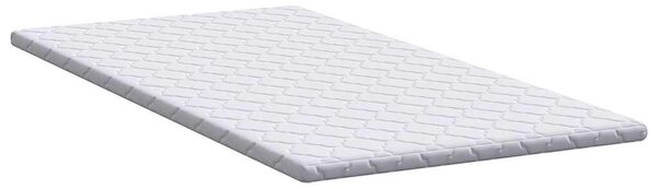 VidaXL Kókusz Topper Fehér 90 x 200 cm Jacquard szövet