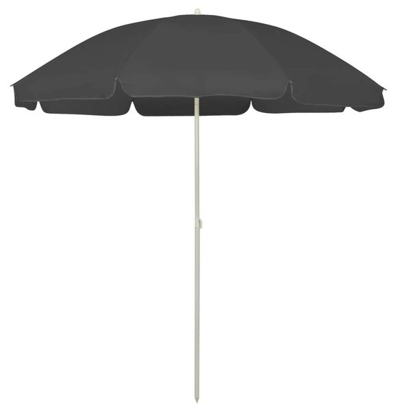 VidaXL antracitszürke strandnapernyő 240 cm