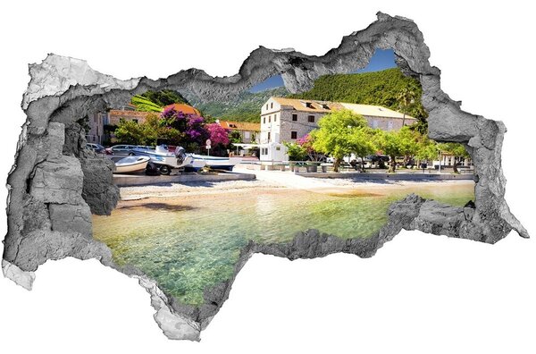 Lyuk 3d fali matrica Dalmácia, horvátország