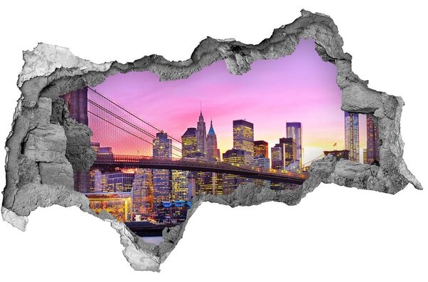 Lyuk 3d fali matrica Manhattan new york city