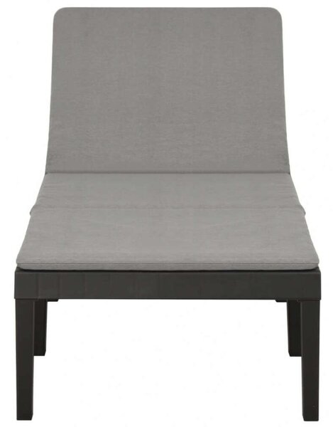 VidaXL Balena Napozóágy - Műanyag - 195cm