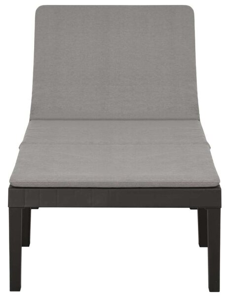 VidaXL Balena Napozóágy - Műanyag - 195cm