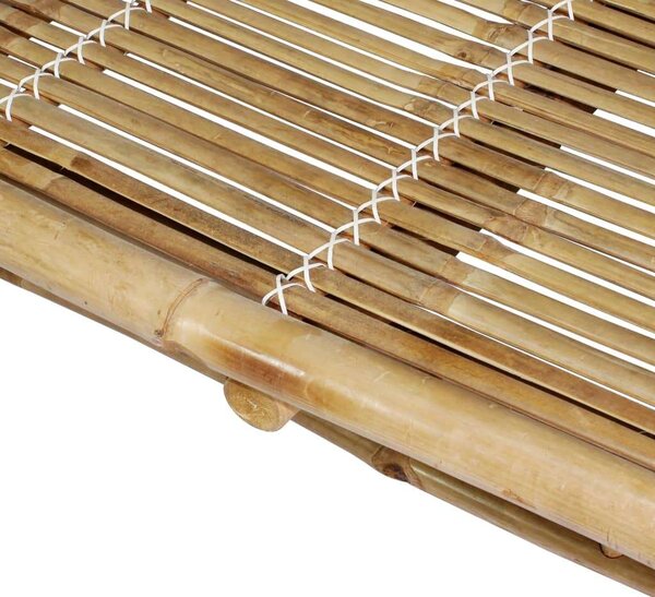 VidaXL Bambusz Napozóágy - 2 személyes - 200x130cm