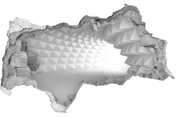 Lyuk 3d fali matrica Absztrakció alagút