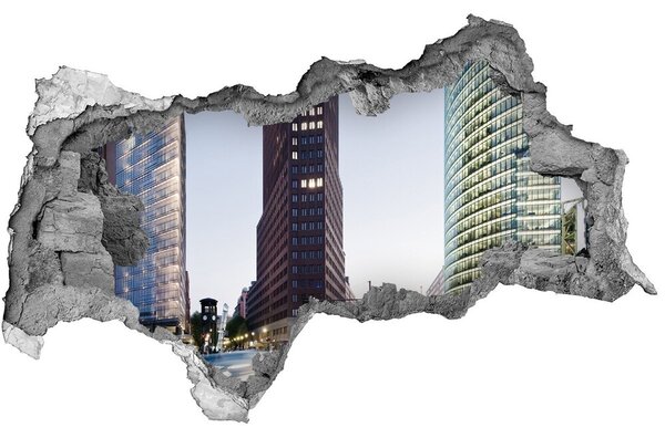 Lyuk 3d fali matrica Felhőkarcoló