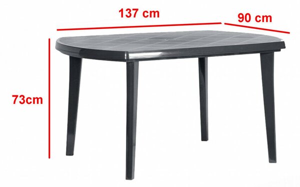 Elma 4+1 kerti bútor garnitúra szett