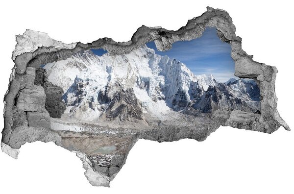 Lyuk 3d fali matrica Köd az erdőben
