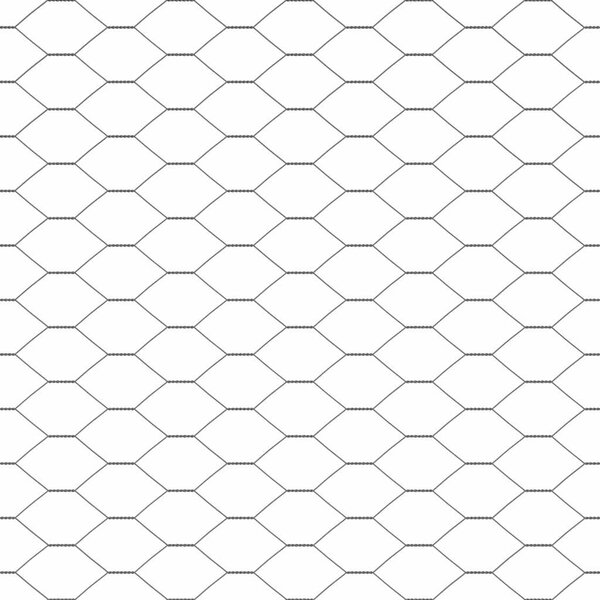 VidaXL Hatszögletű kerítés talajrögzítő 25 x 1,2 m PVC-bevonatos acél