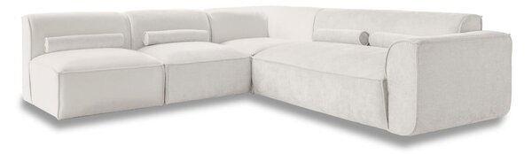 Krémszínű sarokkanapé (bal oldali) Flex Felix – Miuform