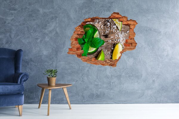 3d fali matrica lyuk a falban Mojito