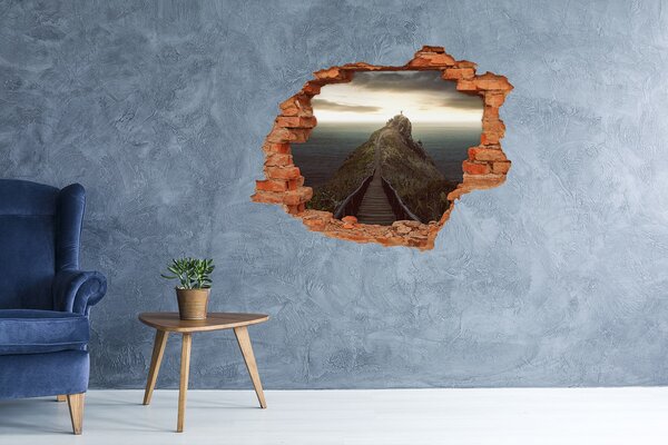 3d fali matrica lyuk a falban Az út a rock
