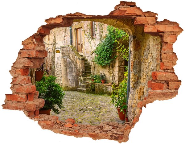 3d fali matrica lyuk a falban Hangulatos utcában