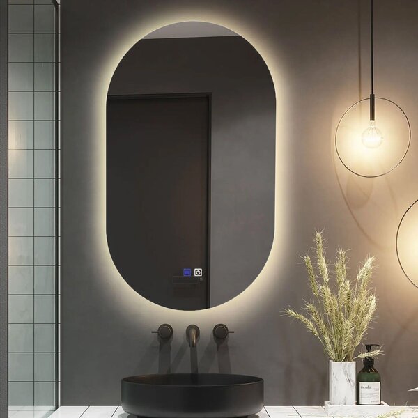 LED Tükör 50x80cm S027
