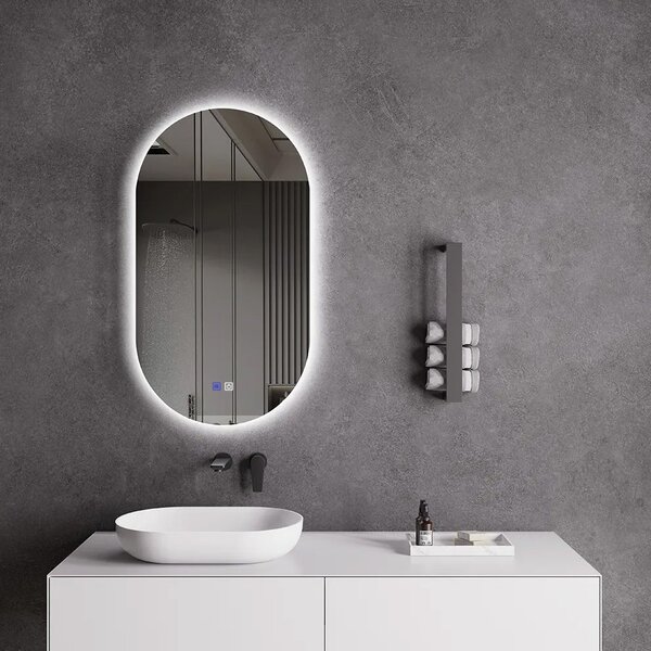 LED Tükör 50x80cm S027
