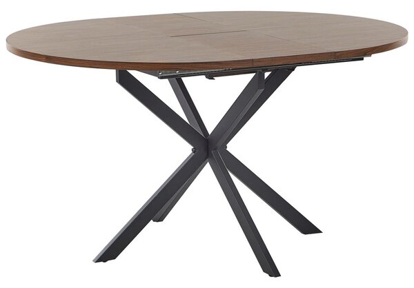 Kihúzható étkezőasztal FRIONA Sötétbarna 110/140 cm 110 cm