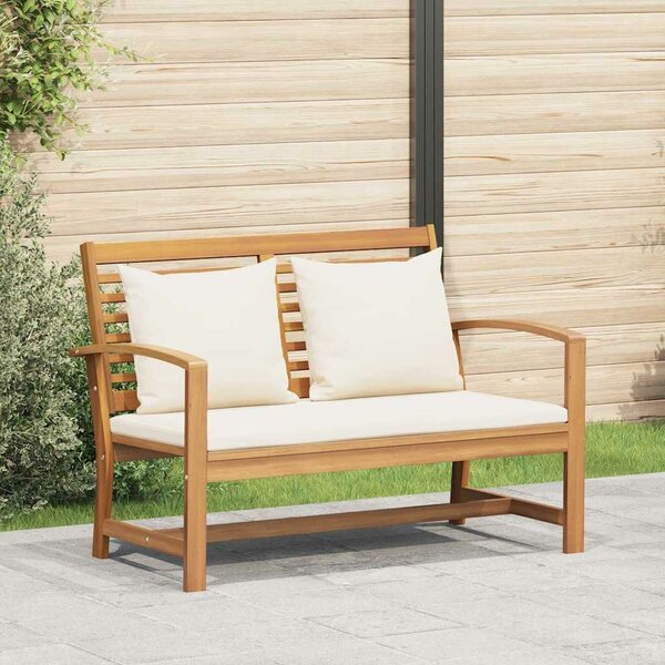 VidaXL Kerti pad Természetes 110 x 64 x 76.5 cm Tömör tíkfa