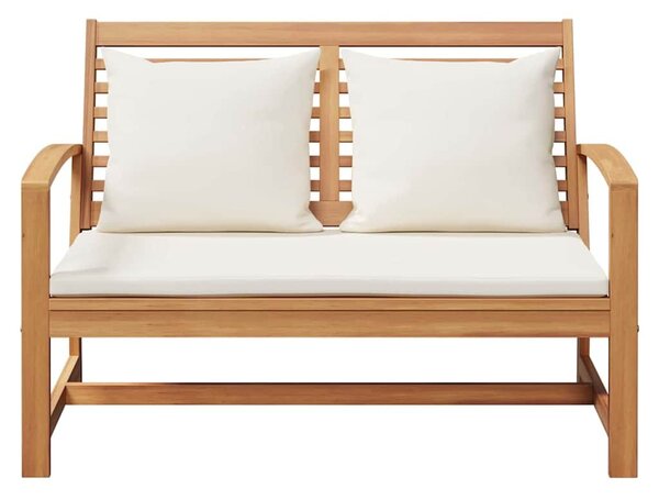 VidaXL Kerti pad Természetes 110 x 64 x 76.5 cm Tömör tíkfa
