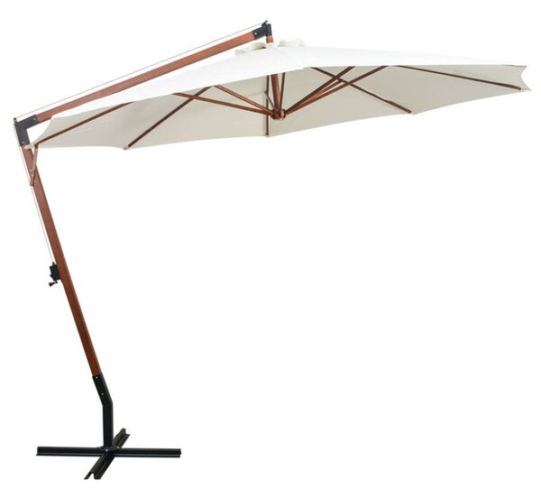 VidaXL Függő Napernyő - Fehér - 350 cm
