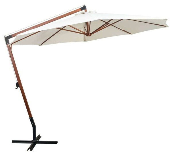 VidaXL Függő Napernyő - Fehér - 350 cm