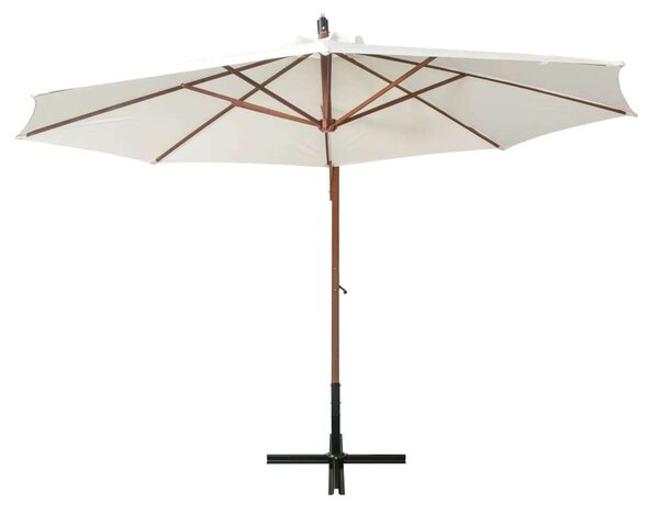 VidaXL Függő Napernyő - Fehér - 350 cm