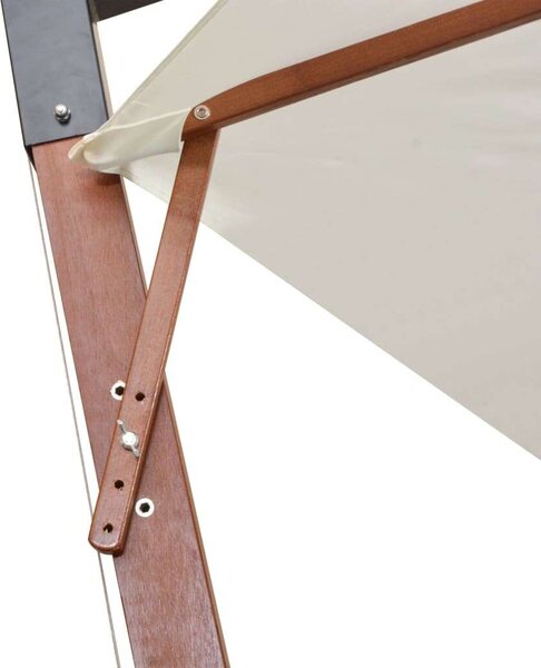 VidaXL Függő Napernyő - Fehér - 350 cm