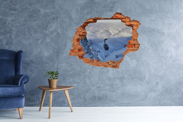 3d fali matrica lyuk a falban Kasprowy