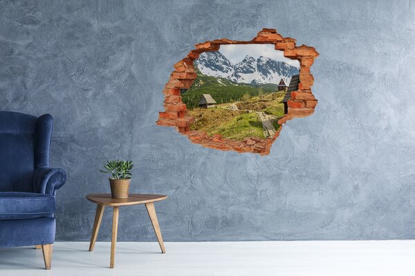 3d fali matrica lyuk a falban Hale tatry