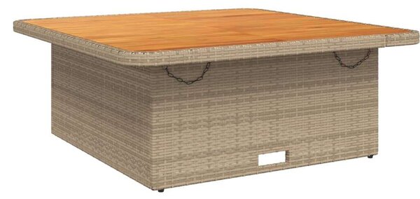 VidaXL Polyrattan Kerti Ülőgarnitúra - 5 részes - Bézs