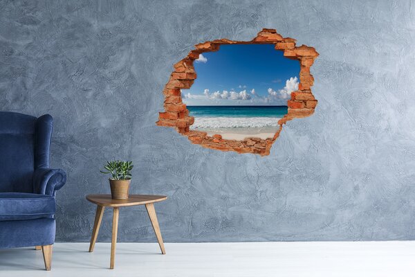 3d fali matrica lyuk a falban Strand seychelles
