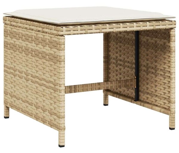 VidaXL Polyrattan Kerti Étkezőgarnitúra - 13 részes