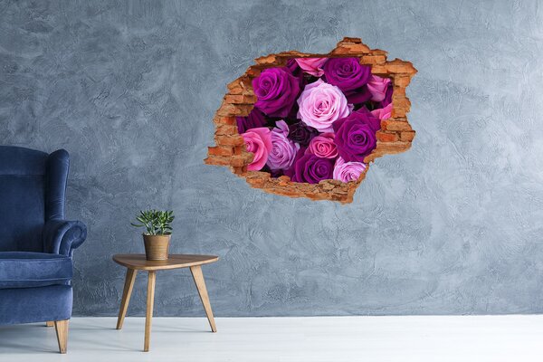 3d fali matrica lyuk a falban Roses