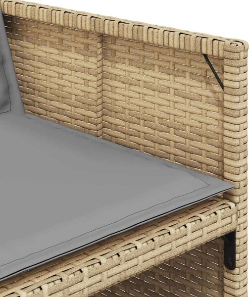 VidaXL Polyrattan Kerti Étkezőgarnitúra - 9 részes