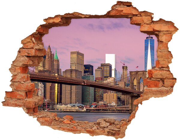 Lyuk 3d fali matrica Manhattan new york city