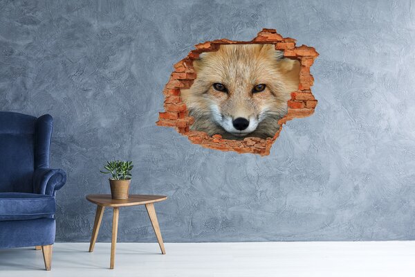 Lyuk 3d fali matrica Róka