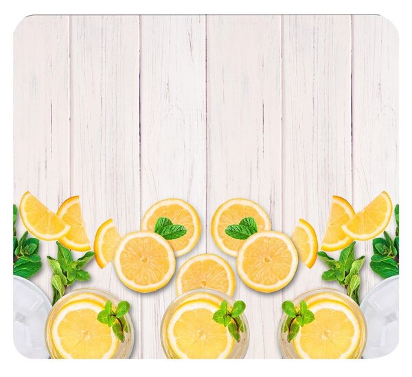 Edzett üveg falvédő tűzhelyhez 50x56 cm Lemons – Wenko