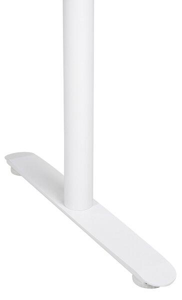 Manuálisan állítható asztal DESTINAS Szürke/fehér 120 cm 72 cm