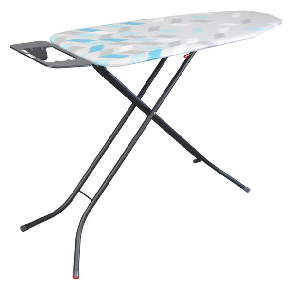 Erga Model 102 Fekete, vasalódeszka 138x38x95 cm, fekete-szürke, ERG-SEP-10DESPRBLA102
