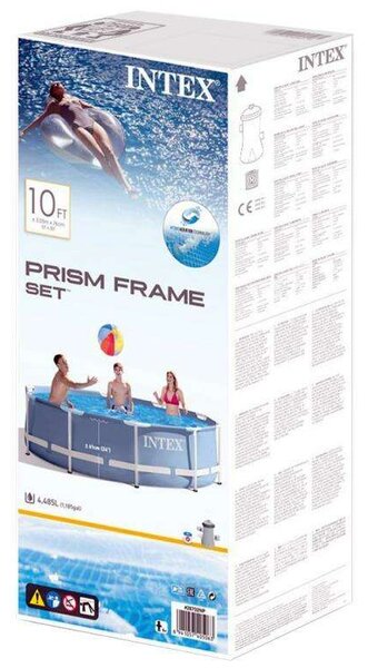 Intex Metal Frame 457x122cm Fémvázas medence szett vízforgatóval, létrával és medencetakaróval (28242NP)