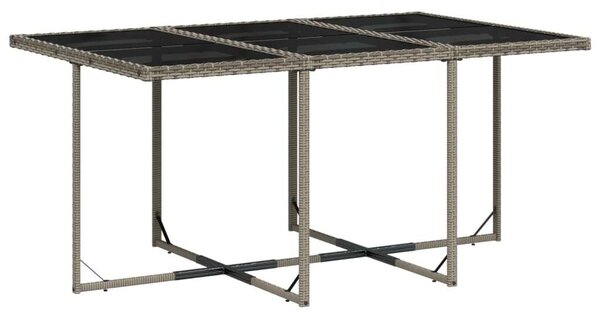 VidaXL Polyrattan Kerti Étkezőgarnitúra - 7 részes
