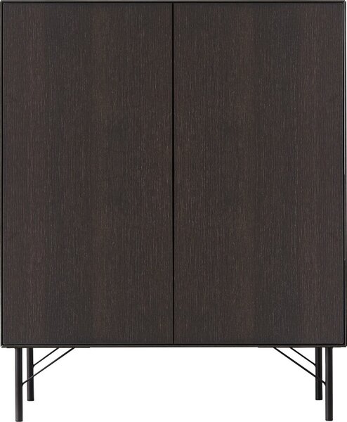 Fekete magas komód 90,8x110,8 cm Edge by Hammel - Hammel Furniture