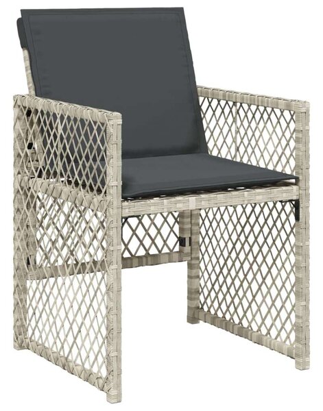 VidaXL Polyrattan Kerti Étkezőgarnitúra - 11 részes