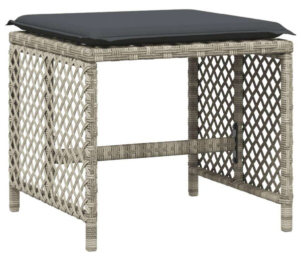 VidaXL Polyrattan Kerti Étkezőgarnitúra - 15 részes