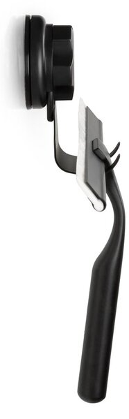 Bestlock Black Double Hook Squeegee fekete vízlehúzó öntapadós tartóval - Compactor