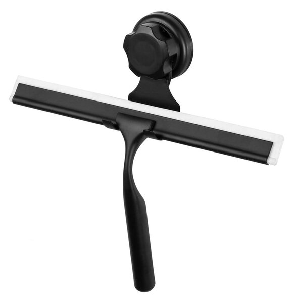 Bestlock Black Double Hook Squeegee fekete vízlehúzó öntapadós tartóval - Compactor