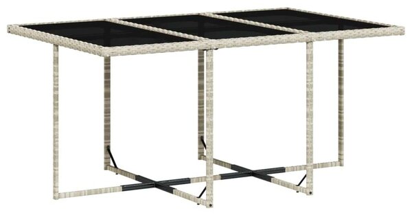 VidaXL Polyrattan Kerti Étkezőgarnitúra - 11 részes