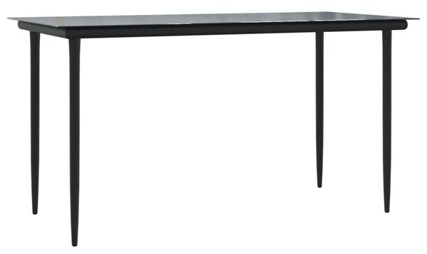 VidaXL 5részes világosszürke polyrattan kerti étkezőgarnitúra párnával
