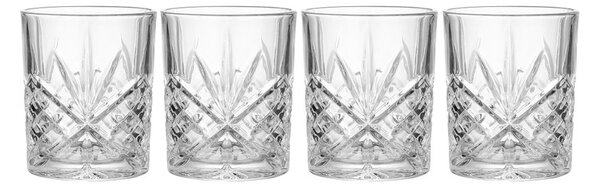 CRYSTAL CLUB kristályüveg vizespohár, 300 ml, 4 db-os készlet