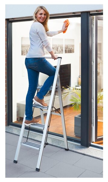 Ladder összecsukható fellépő, magasság 153 cm - Wenko