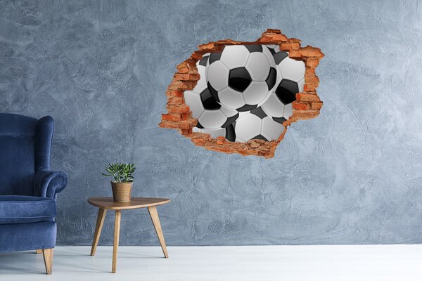 3d-s lyuk vizuális effektusok matrica Futball